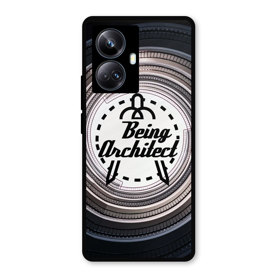 Being Architect Metal Back Case for Realme 10 Pro Plus