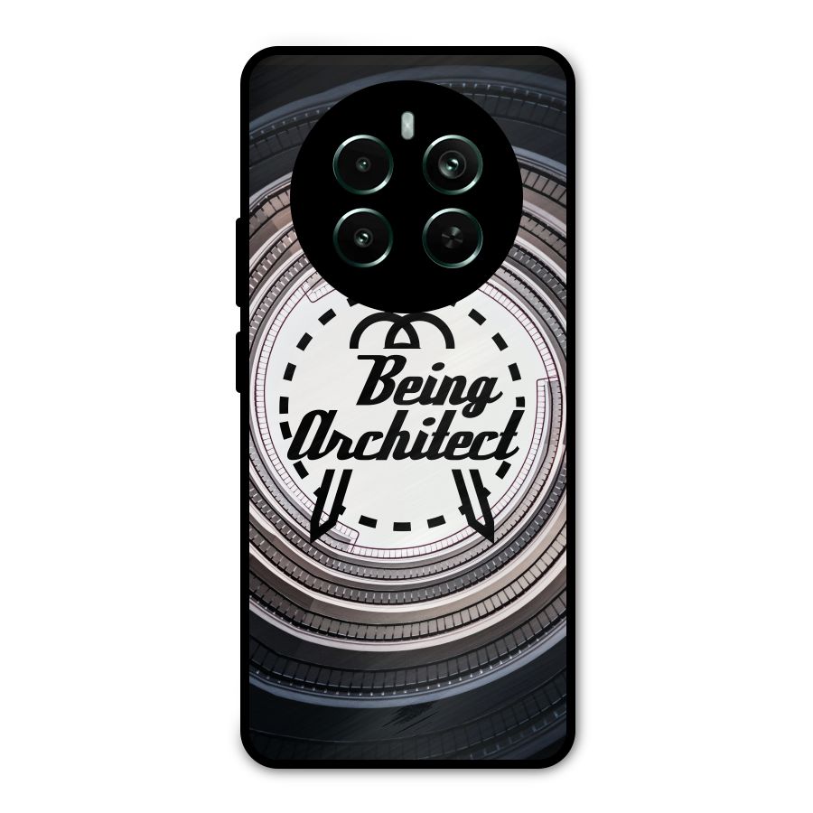 Being Architect Metal Back Case for Realme 12 Pro Plus