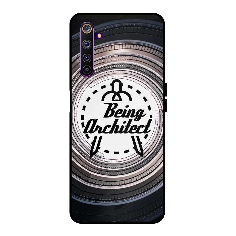 Being Architect Metal Back Case for Realme 6 Pro