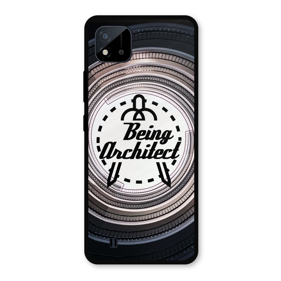 Being Architect Metal Back Case for Realme C11 2021