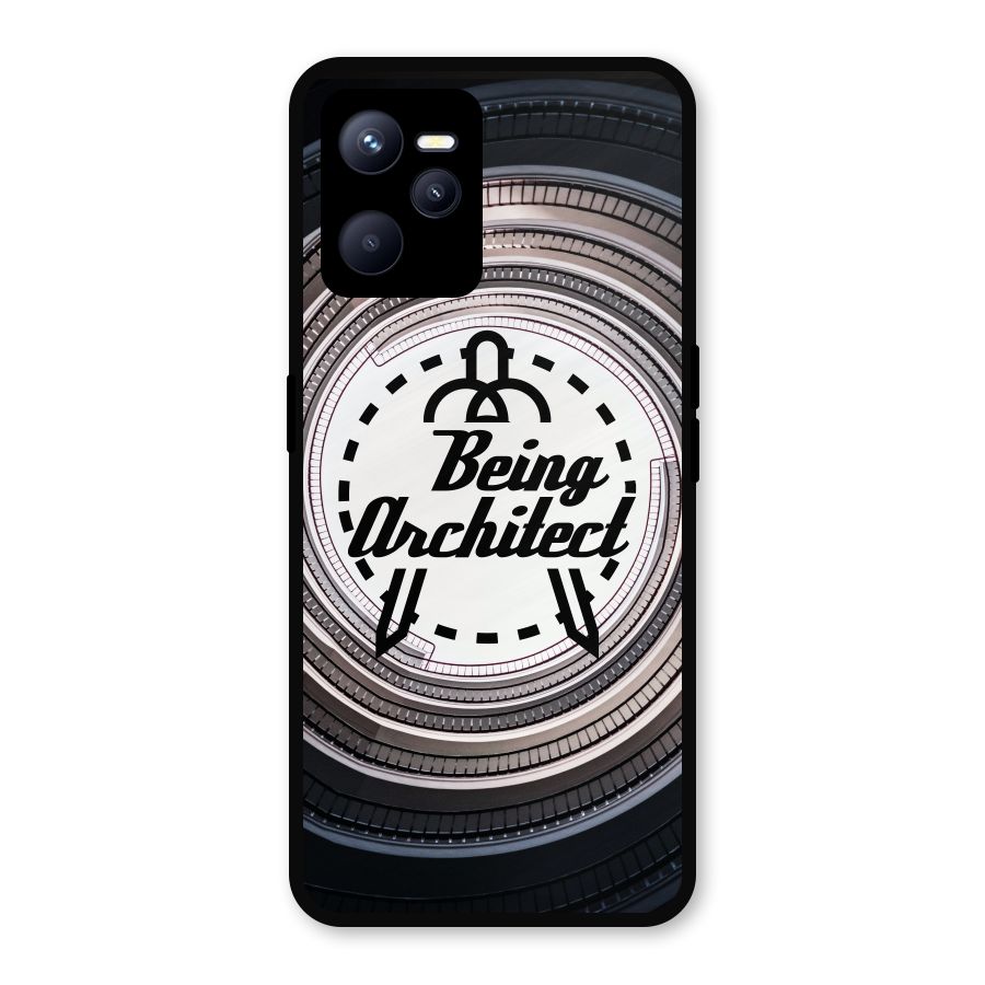 Being Architect Metal Back Case for Realme C35
