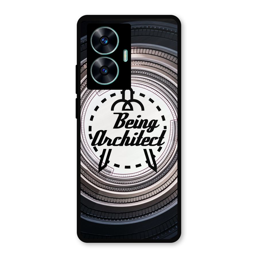 Being Architect Metal Back Case for Realme C55