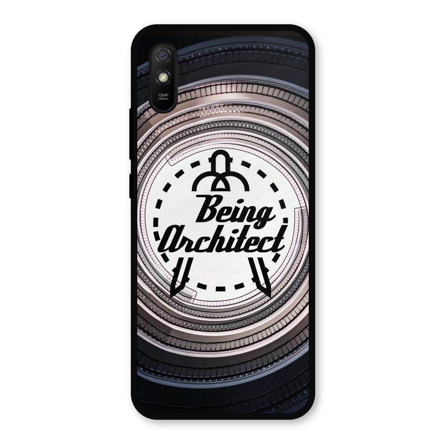 Being Architect Metal Back Case for Redmi 9a