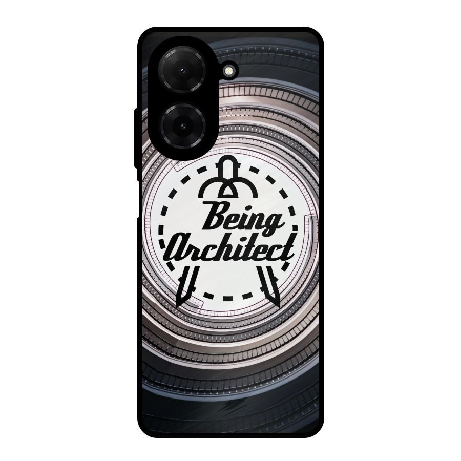 Being Architect Metal Back Case for Redmi A5 4G