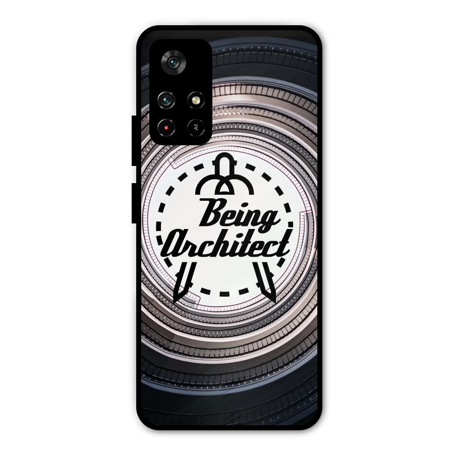 Being Architect Metal Back Case for Redmi Note 11T 5G