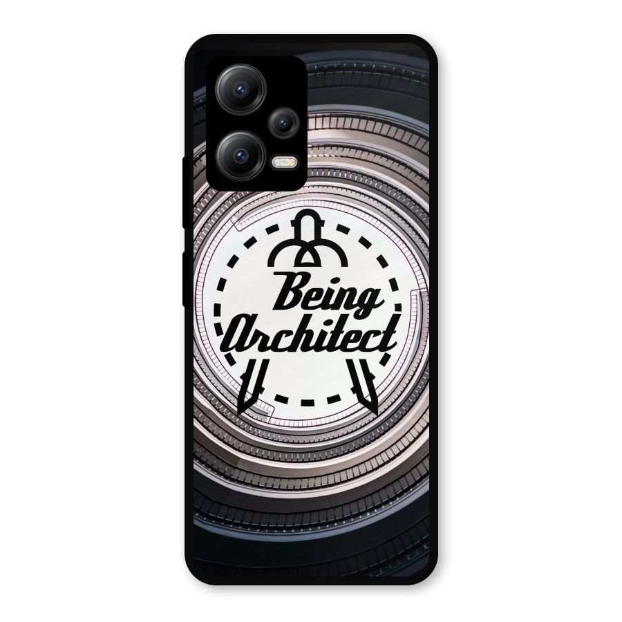 Being Architect Metal Back Case for Redmi Note 12 5G
