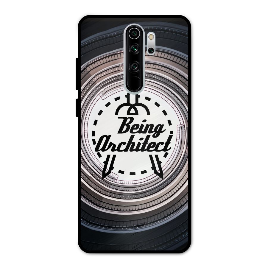 Being Architect Metal Back Case for Redmi Note 8 Pro