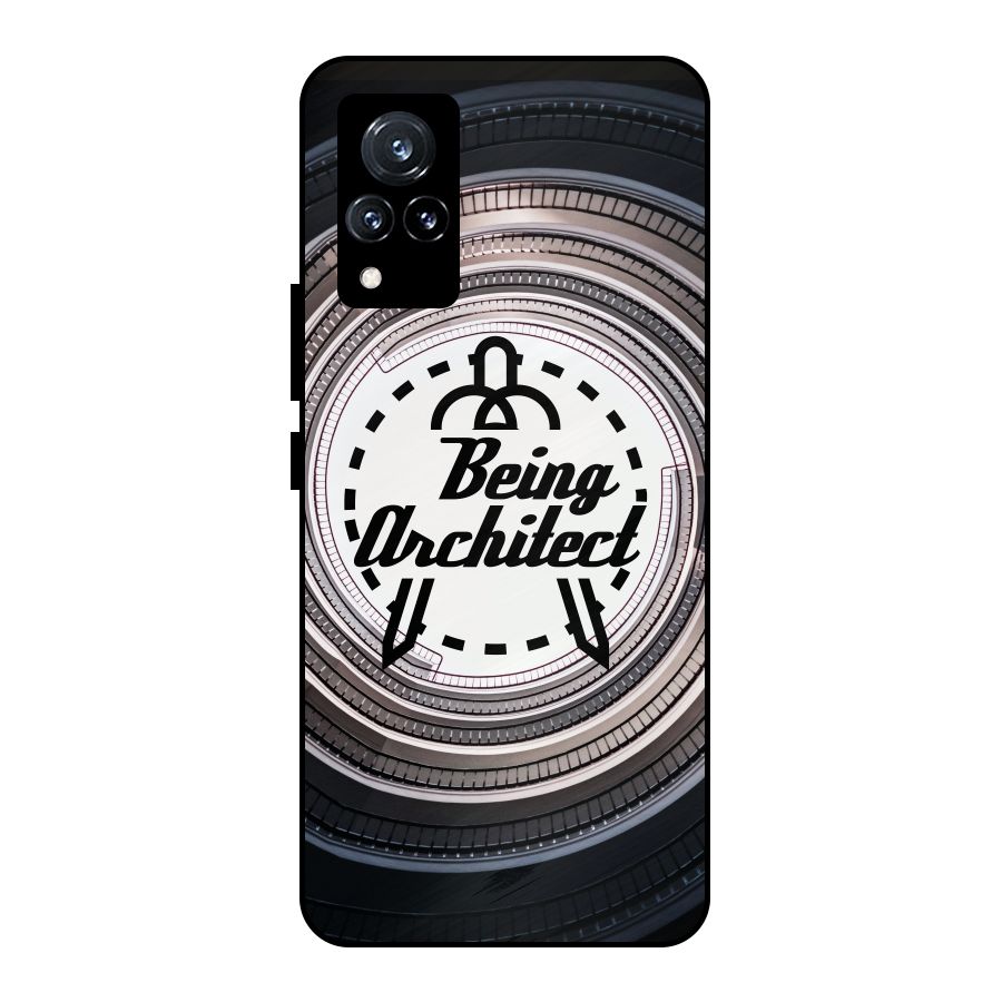 Being Architect Metal Back Case for Vivo V21 5G