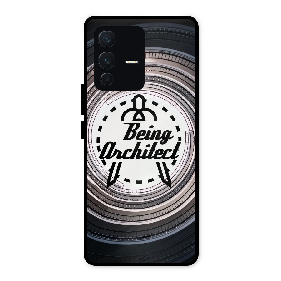 Being Architect Metal Back Case for Vivo V23 5G