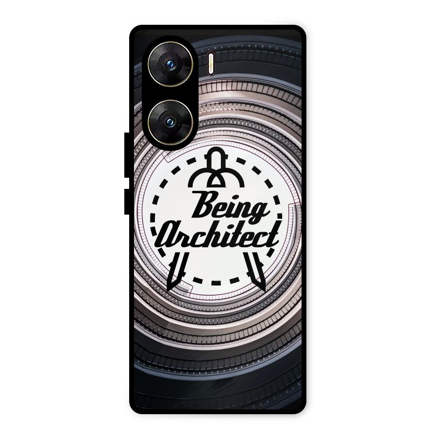 Being Architect Metal Back Case for Vivo V29e