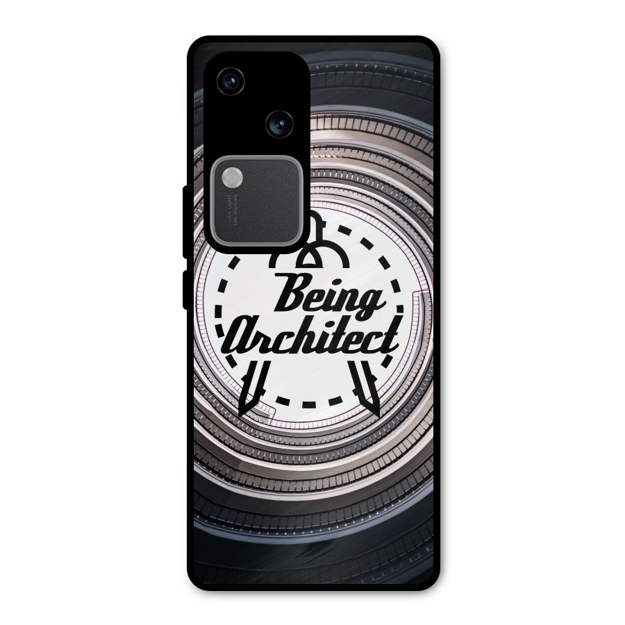 Being Architect Metal Back Case for Vivo V30