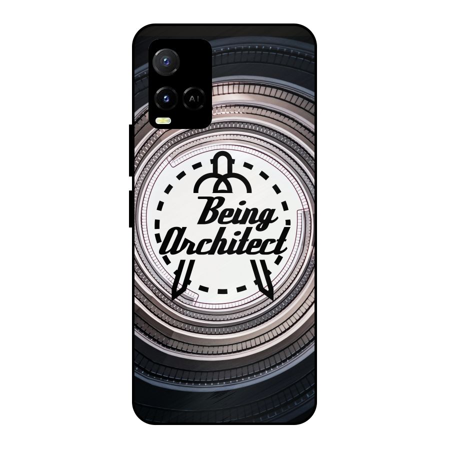 Being Architect Metal Back Case for Vivo Y21 2021