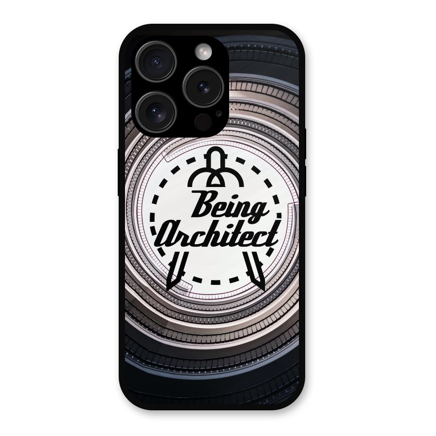 Being Architect Metal Back Case for iPhone 15 Pro