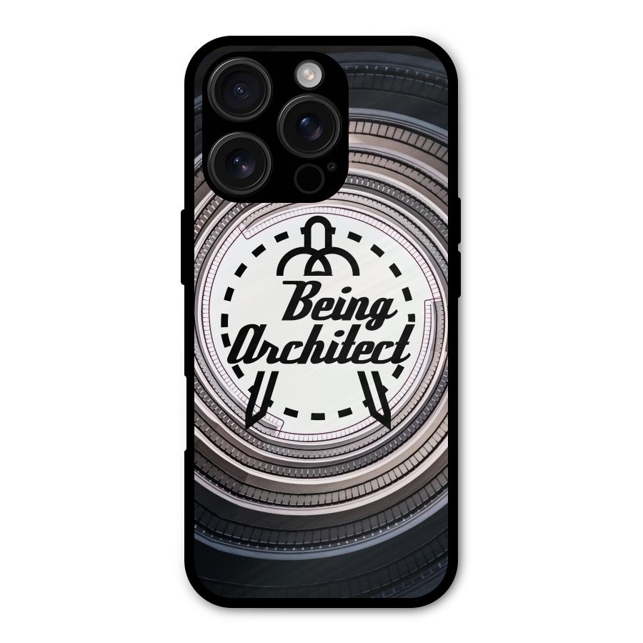 Being Architect Metal Back Case for iPhone 16 Pro