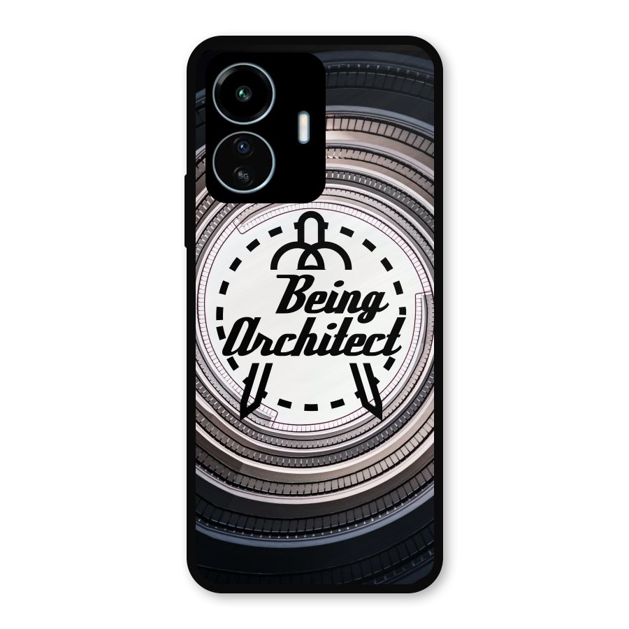Being Architect Metal Back Case for vivo iQOO Z6 Lite 5G