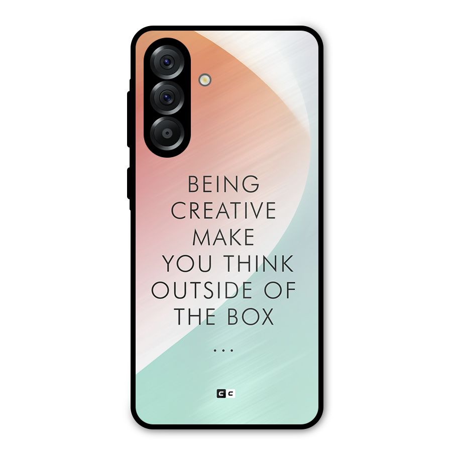 Being Creative Metal Back Case for Galaxy A36