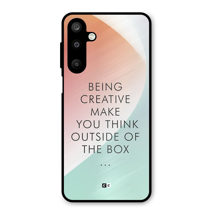 Being Creative Metal Back Case for Galaxy M16