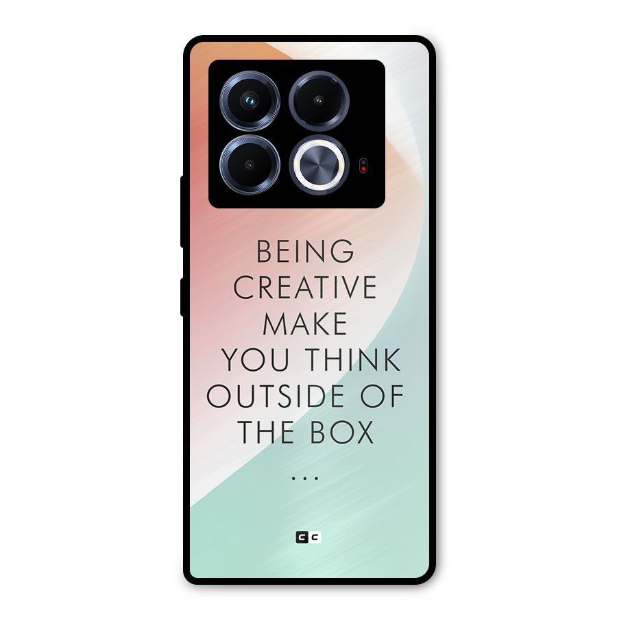 Being Creative Metal Back Case for Infinix Note 40 5G
