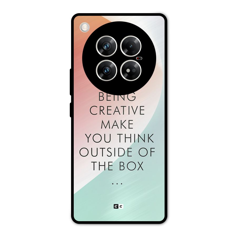 Being Creative Metal Back Case for Infinix Zero 40 5G
