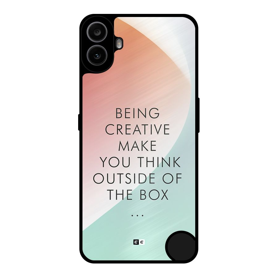 Being Creative Metal Back Case for Nothing CMF Phone 1