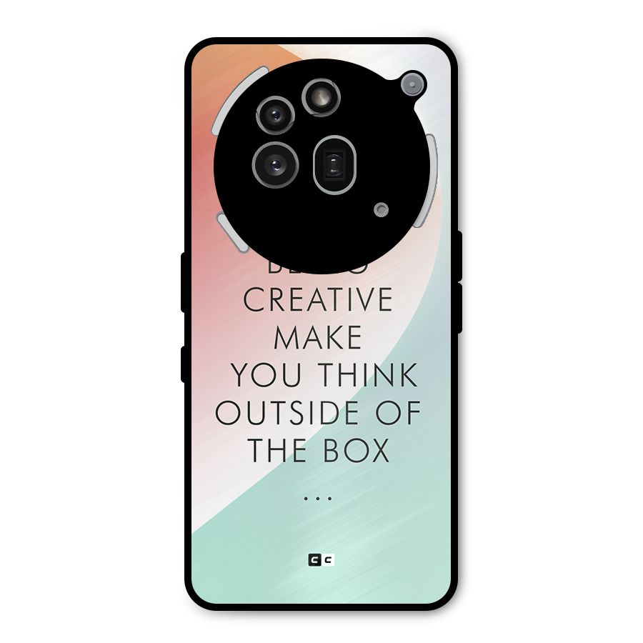 Being Creative Metal Back Case for Nothing Phone 3a Pro