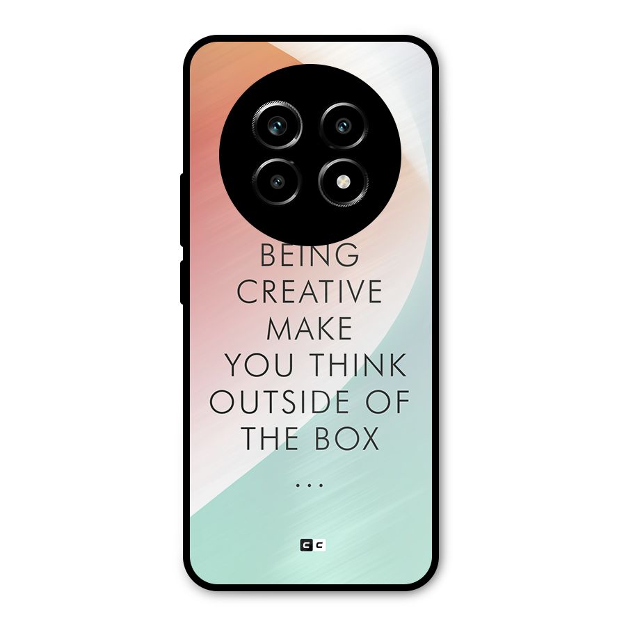 Being Creative Metal Back Case for Realme 13 Pro
