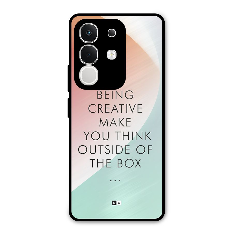 Being Creative Metal Back Case for Vivo T4x