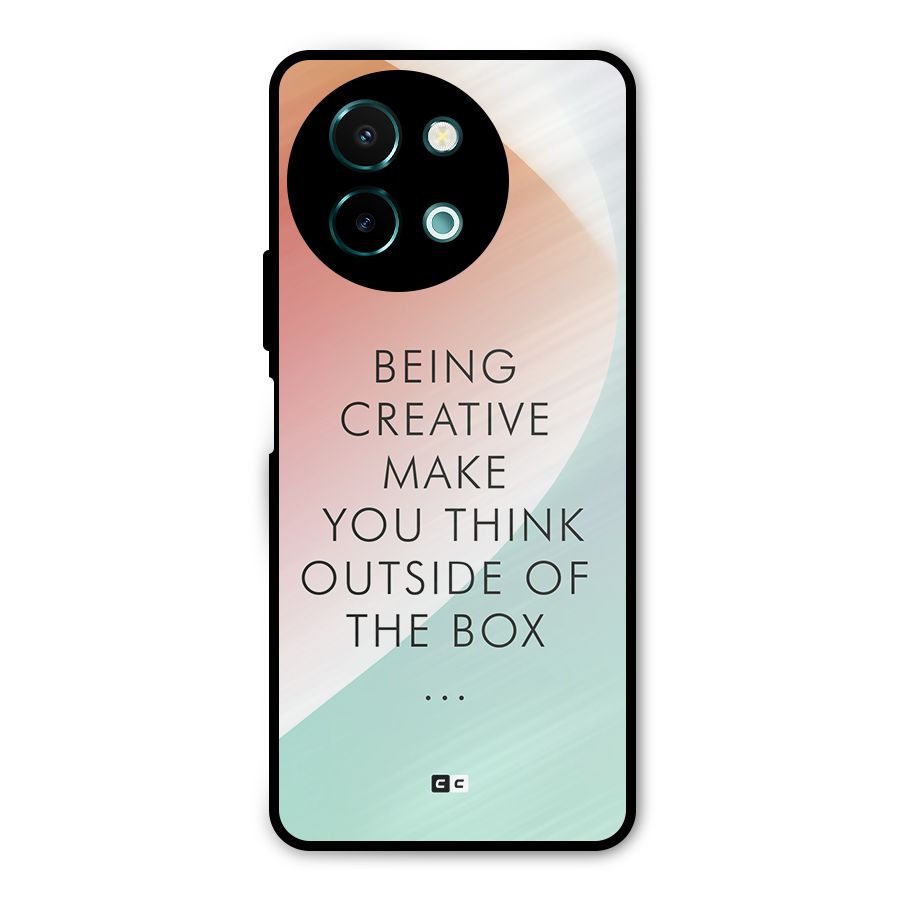 Being Creative Metal Back Case for Vivo Y58