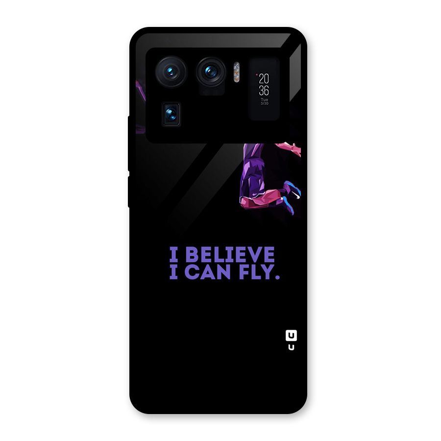Believe And Fly Glass Back Case for Mi 11 Ultra