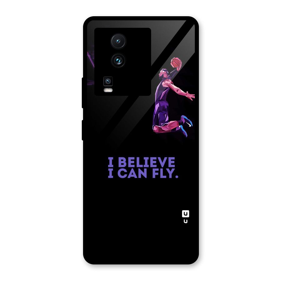 Believe And Fly Glass Back Case for Vivo iQOO Neo 7 Pro