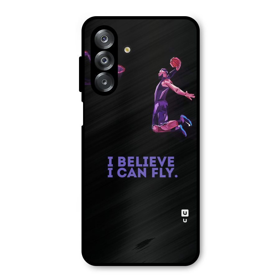 Believe And Fly Metal Back Case for Galaxy A26