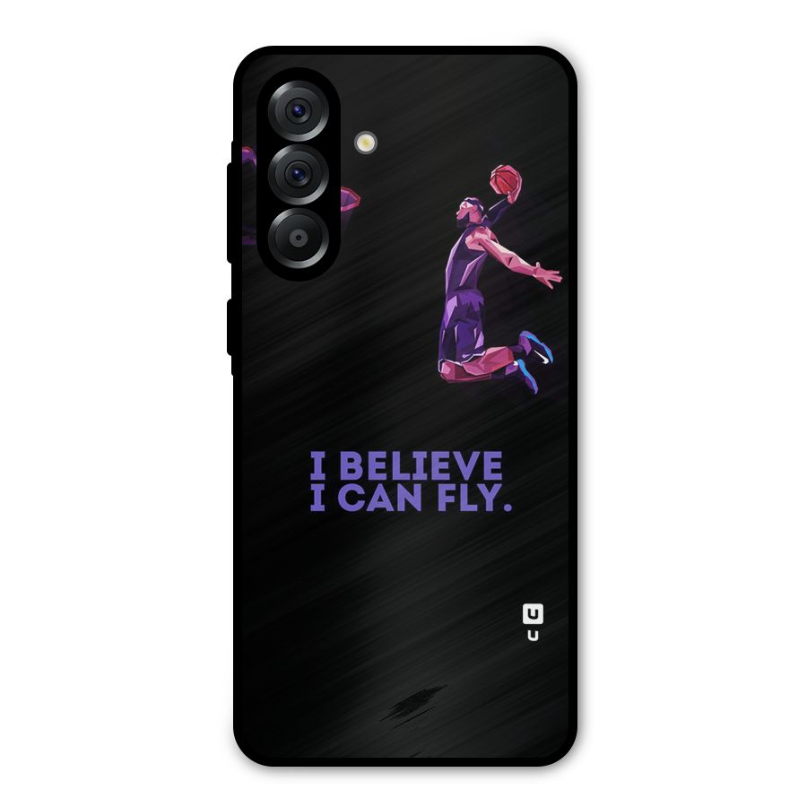 Believe And Fly Metal Back Case for Galaxy A36
