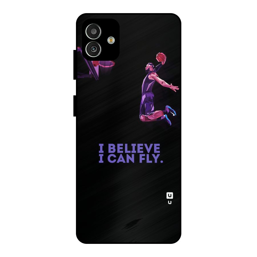 Believe And Fly Metal Back Case for Galaxy M13 5G