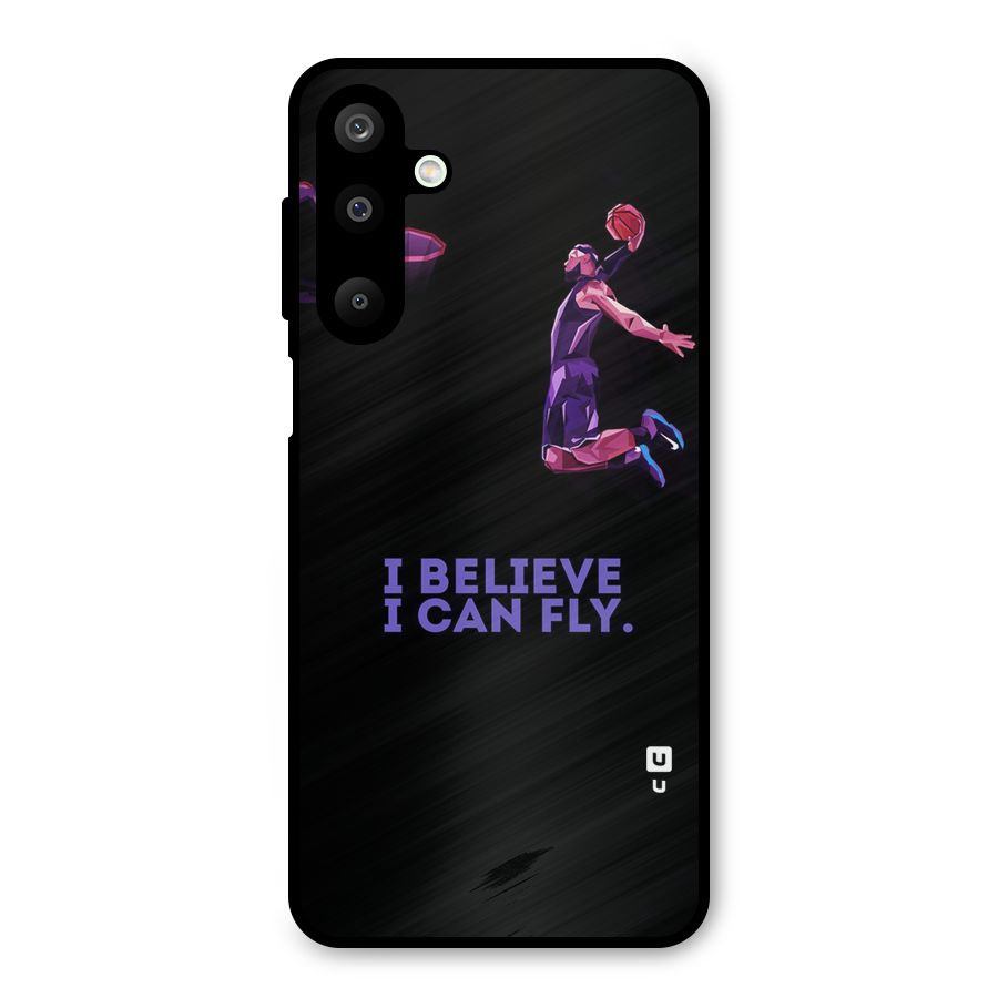 Believe And Fly Metal Back Case for Galaxy M16