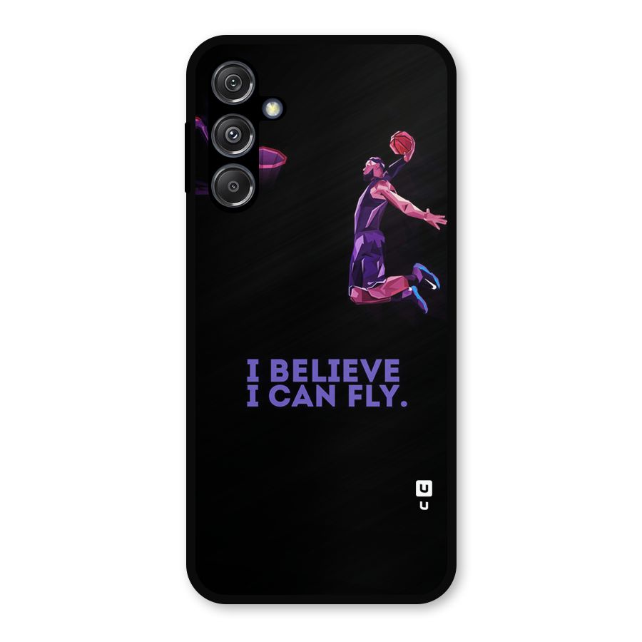 Believe And Fly Metal Back Case for Galaxy M34 5G