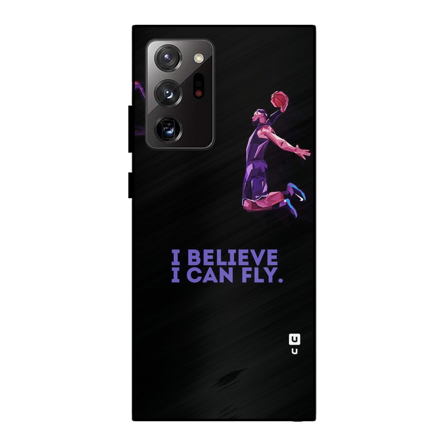Believe And Fly Metal Back Case for Galaxy Note 20 Ultra