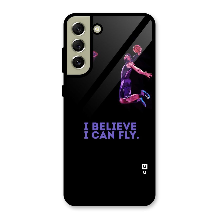 Believe And Fly Metal Back Case for Galaxy S21 FE 5G (2023)