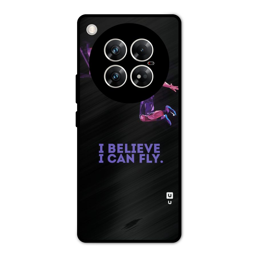 Believe And Fly Metal Back Case for Infinix Zero 40 5G