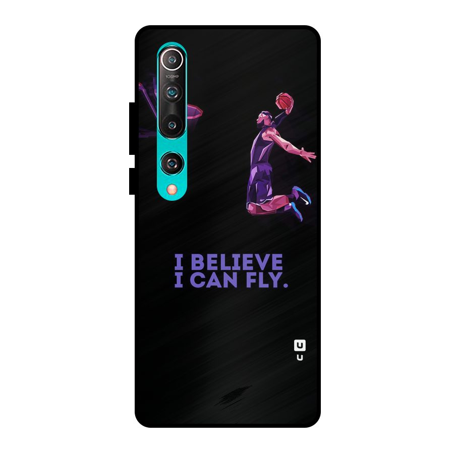 Believe And Fly Metal Back Case for Mi 10