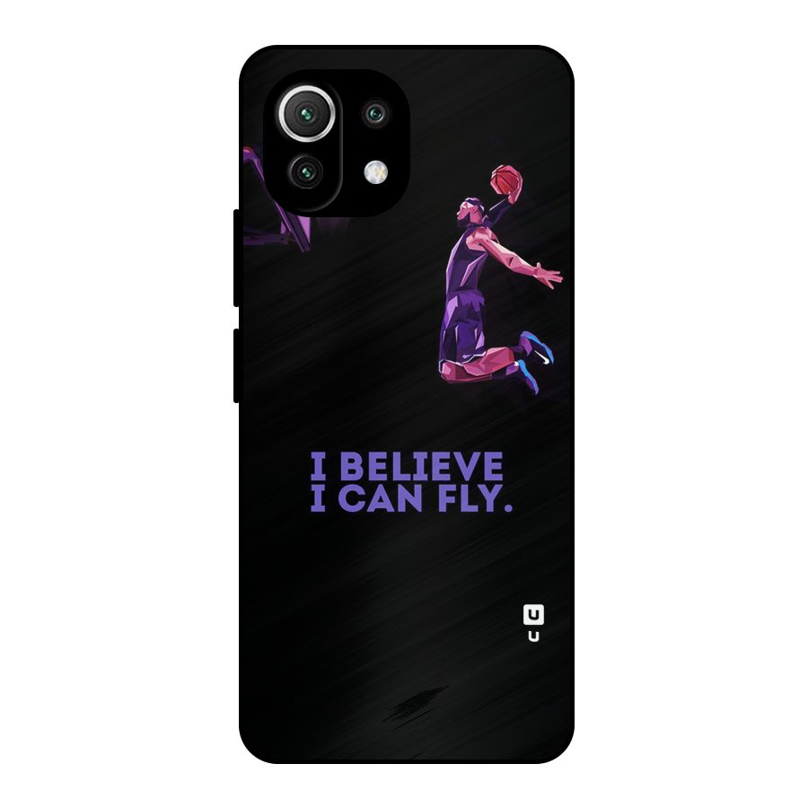 Believe And Fly Metal Back Case for Mi 11 Lite NE 5G