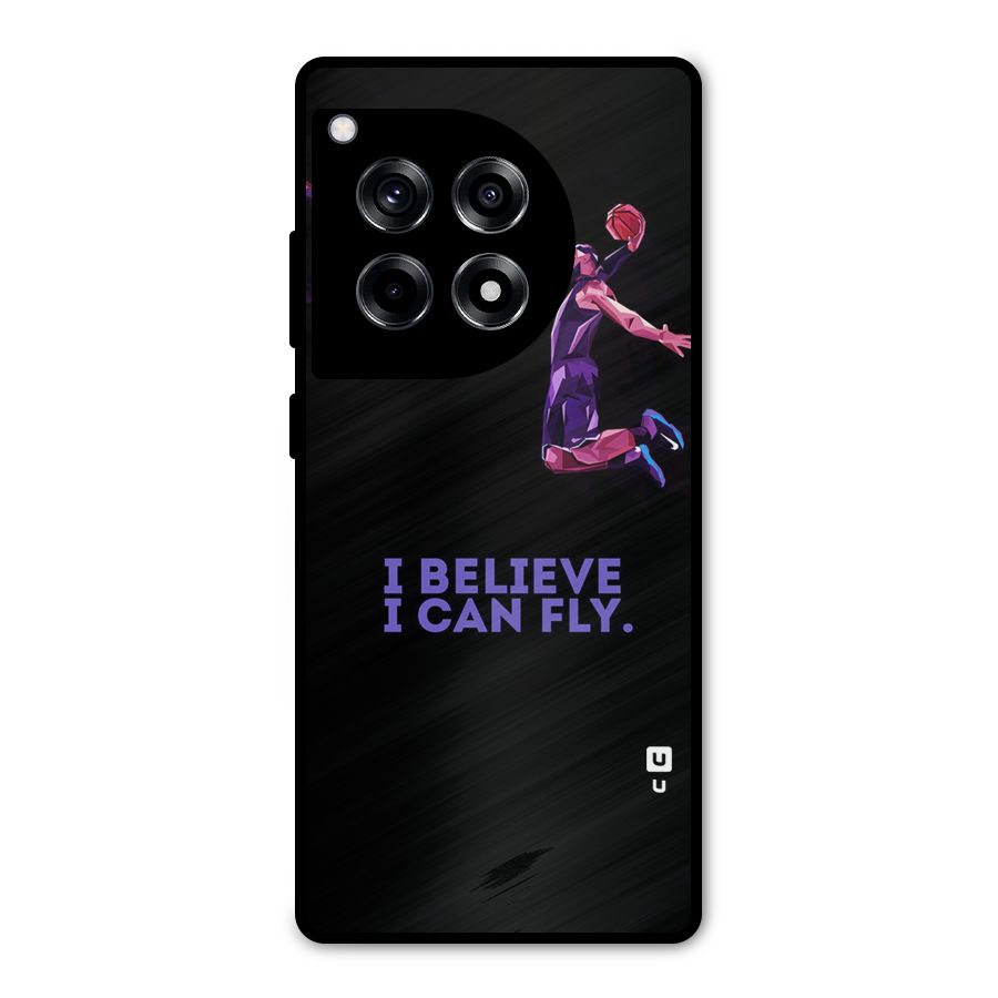 Believe And Fly Metal Back Case for OnePlus 12R