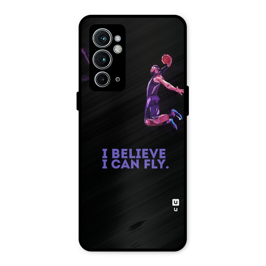 Believe And Fly Metal Back Case for OnePlus 9RT 5G