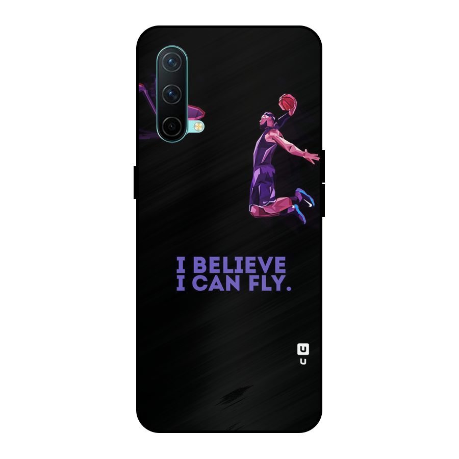 Believe And Fly Metal Back Case for OnePlus Nord CE 5G