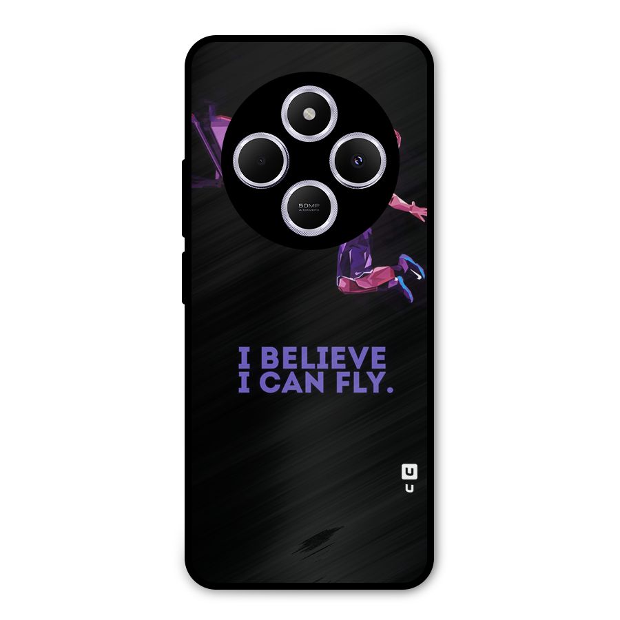 Believe And Fly Metal Back Case for Poco M7