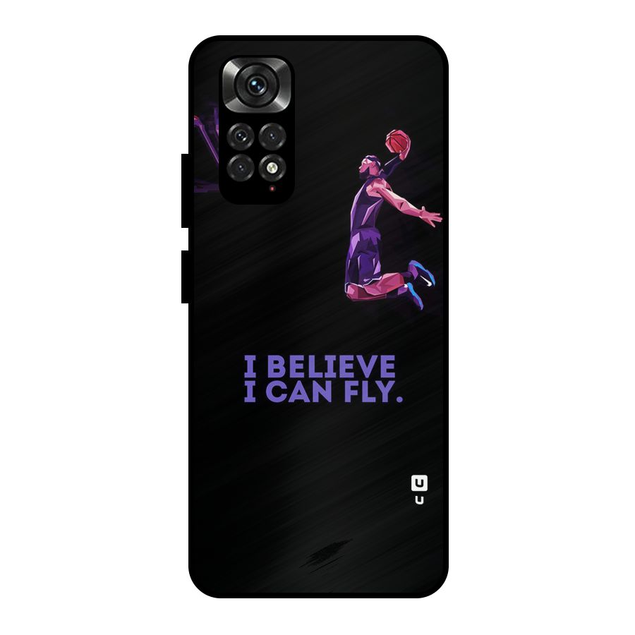Believe And Fly Metal Back Case for Redmi Note 11 Pro Plus 5G