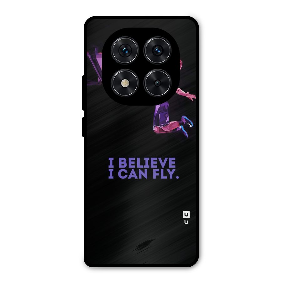 Believe And Fly Metal Back Case for Redmi Note 14 Pro 5G