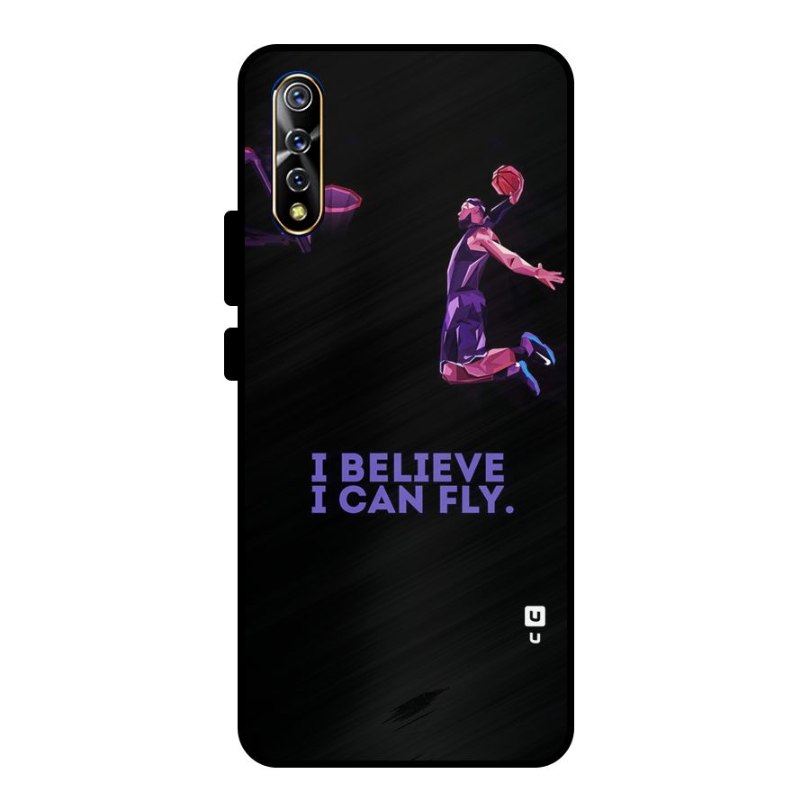 Believe And Fly Metal Back Case for Vivo S1
