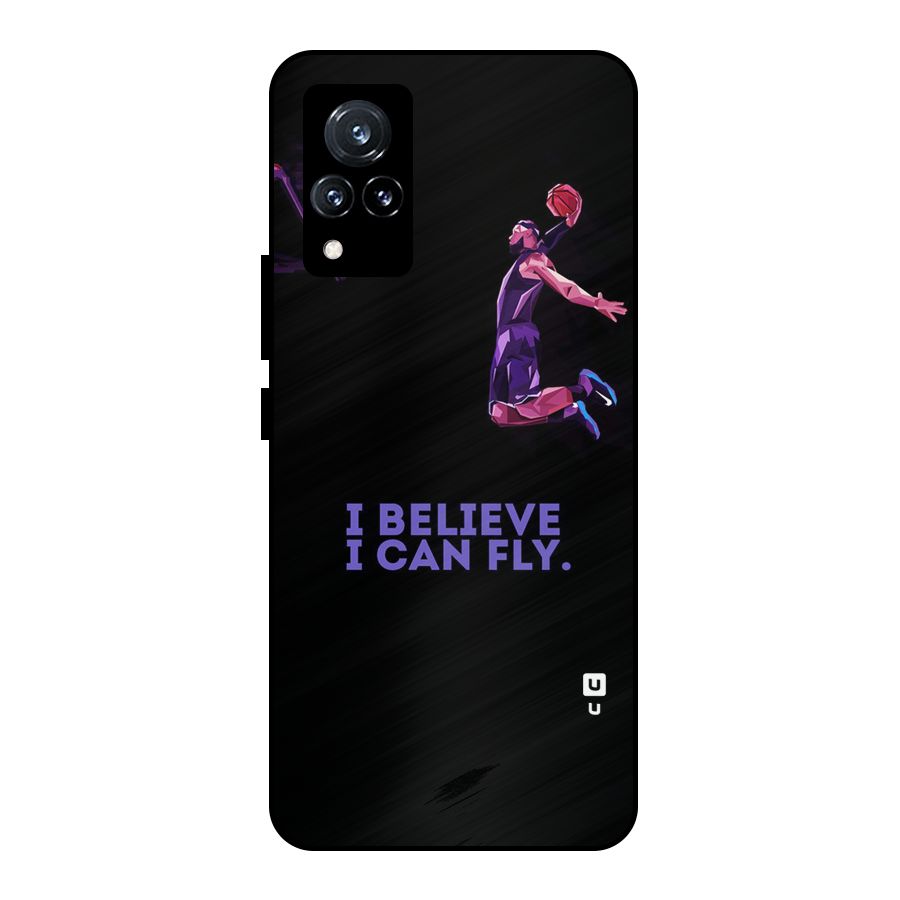 Believe And Fly Metal Back Case for Vivo V21 5G