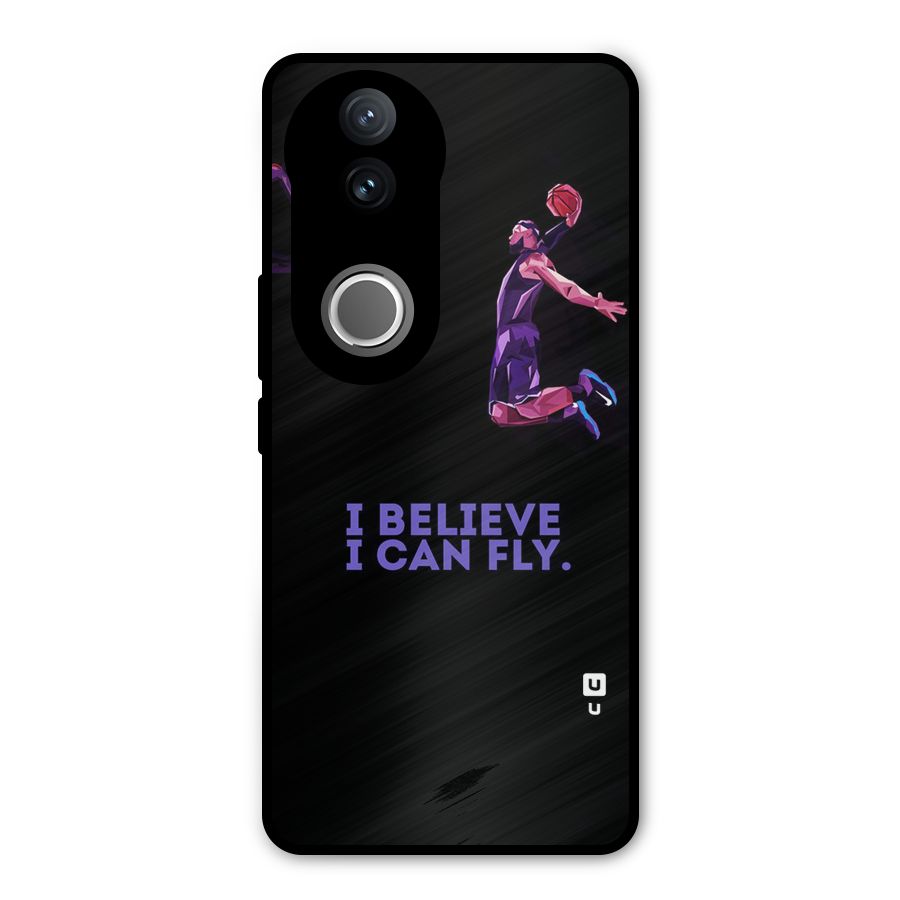 Believe And Fly Metal Back Case for Vivo V50e