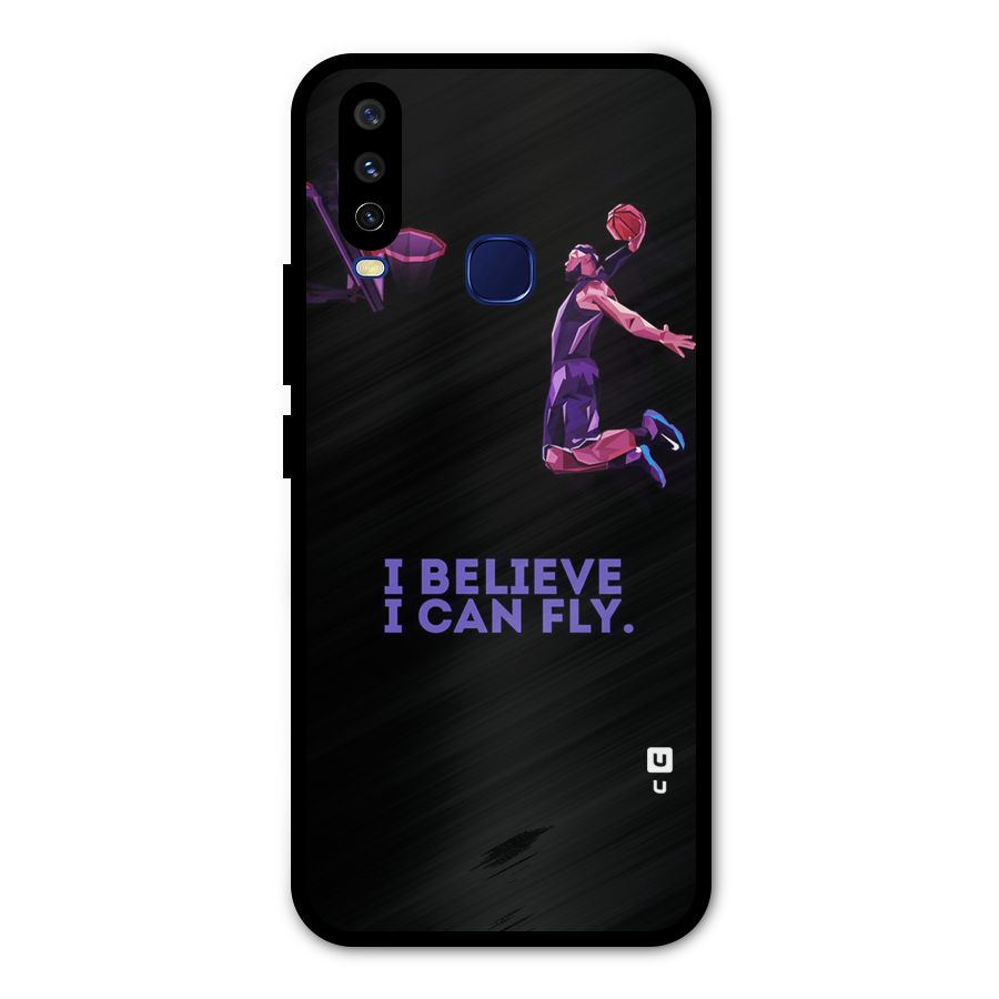 Believe And Fly Metal Back Case for Vivo Y15